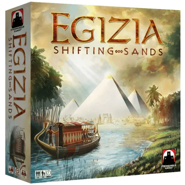 Egizia Shifting Sands from Stronghold Games – box