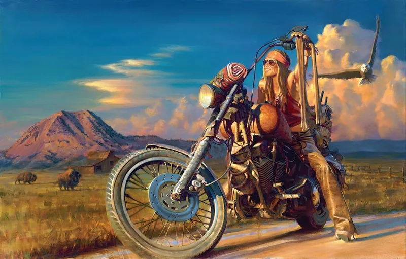 puzzel Free Spirit - 1000 stukjes. van SunsOut, editie Meerkleurig – doos