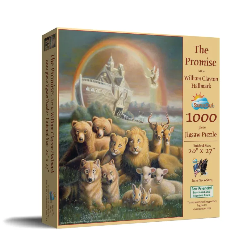 puzzel William Clayton Hallmark - The Promise - 1000 stukjes. de SunsOut, édition Multicolore – boîte 2 sur 2