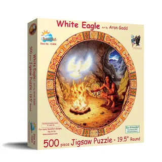 Puzzle Aigle Blanc - 500 à 999 pièces von SunsOut – Schachtel 2 von 2