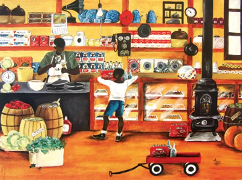 Puzzle Annie Lee - Scoops - 1000 pièces fra SunsOut – æske