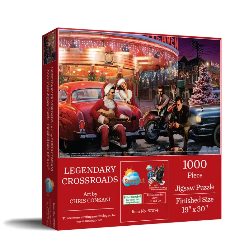Puzzle Carrefour Légendaire - 1000 pièces de SunsOut – boîte 2 sur 2