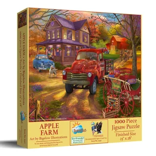Puzzle Ferme de Pommes - 1000 pièces de SunsOut – boîte 2 sur 2
