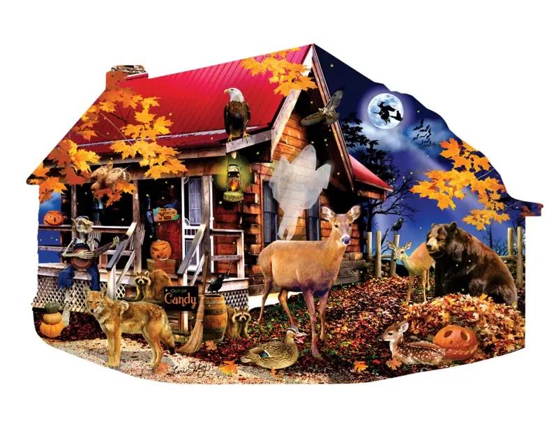 Puzzle Fireflies at the Cabin - 1000 pièces de SunsOut – boîte 1 sur 2