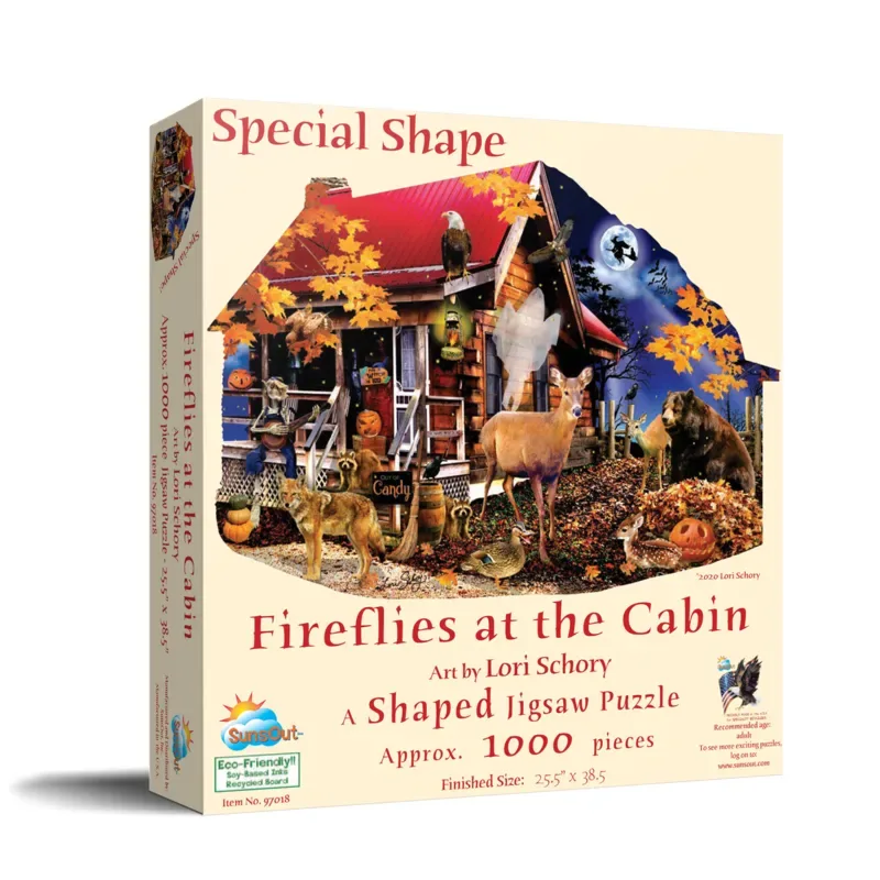 Puzzle Fireflies at the Cabin - 1000 pièces de SunsOut – boîte 2 sur 2