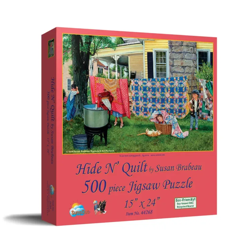 Puzzle Hide N Quilt - 500 à 999 pièces van SunsOut – doos 2 van 2