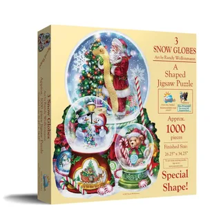 Puzzle Holiday Havoc - Puzzle Forme - 1000 pièces de SunsOut – boîte 2 sur 2