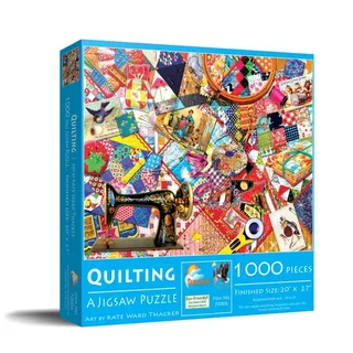 Puzzle Kate Ward Thacker - Quilting - 1000 pièces de SunsOut – boîte 2 sur 2