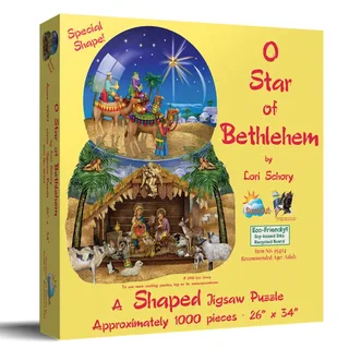 Puzzle L'Etoile de Bethléem - Puzzle Forme - 1000 pièces de SunsOut – boîte 2 sur 2
