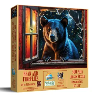 Puzzle L'Ours Et Les Lucioles - 500 à 999 pièces de SunsOut – boîte 2 sur 2