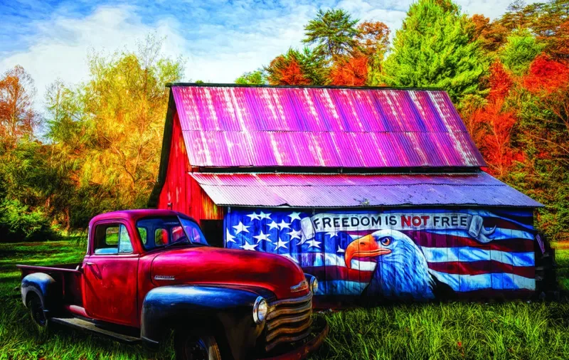 Puzzle La Liberté n'est pas Gratuite - 500 à 999 pièces van SunsOut – doos 1 van 2