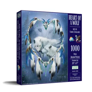 Puzzle Le Coeur du Loup - 1000 pièces van SunsOut – doos 2 van 2