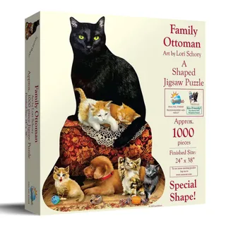 Puzzle Lori Schory - Family Ottoman - 1000 pièces von SunsOut – Schachtel 2 von 2
