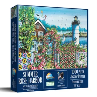 Puzzle Nene Thomas : Roses d'Eté au Port - 1000 pièces von SunsOut – Schachtel 2 von 2