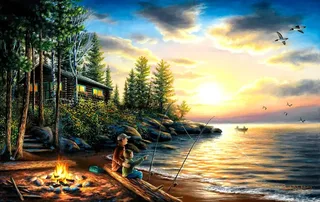 Puzzle Nuits D'Été - 500 à 999 pièces de SunsOut – boîte 1 sur 2