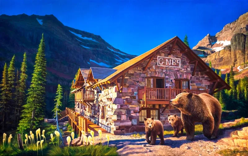 Puzzle Pas De Place Pour Nous À L'Auberge - 500 à 999 pièces de SunsOut – boîte 1 sur 2