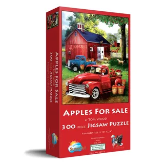 Puzzle Pièces XXL - Apples for Sale - 200 à 499 pièces van SunsOut – doos 2 van 2