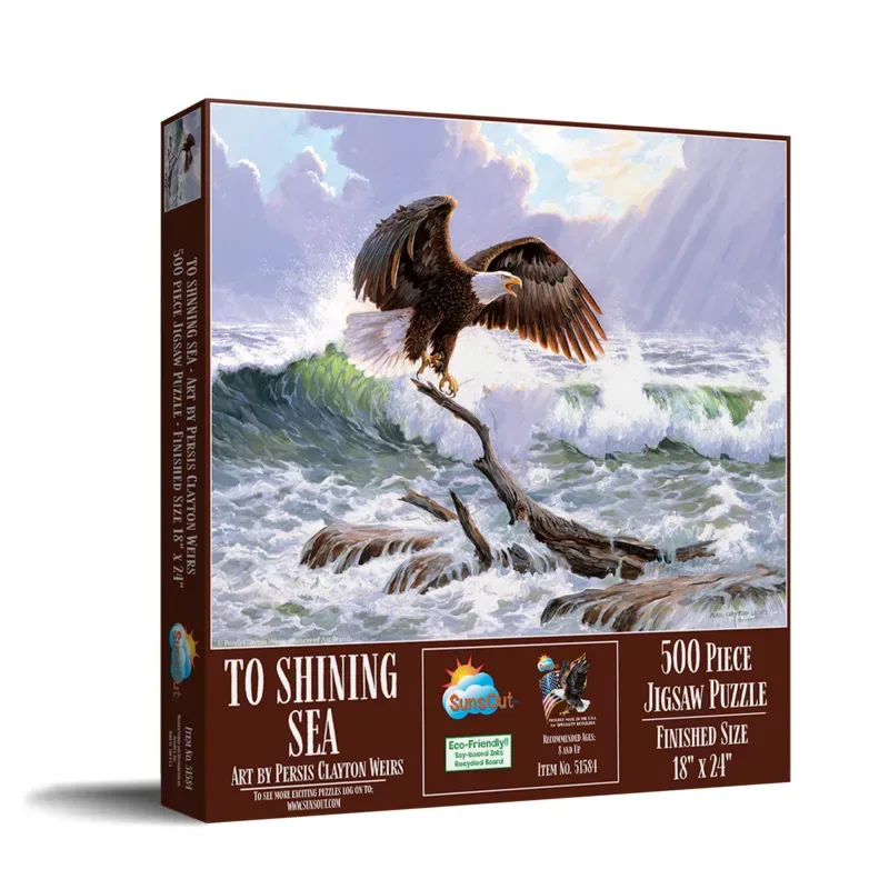 Puzzle Pièces XXL - Mer Majestueuse - 500 à 999 pièces de SunsOut – boîte 2 sur 2
