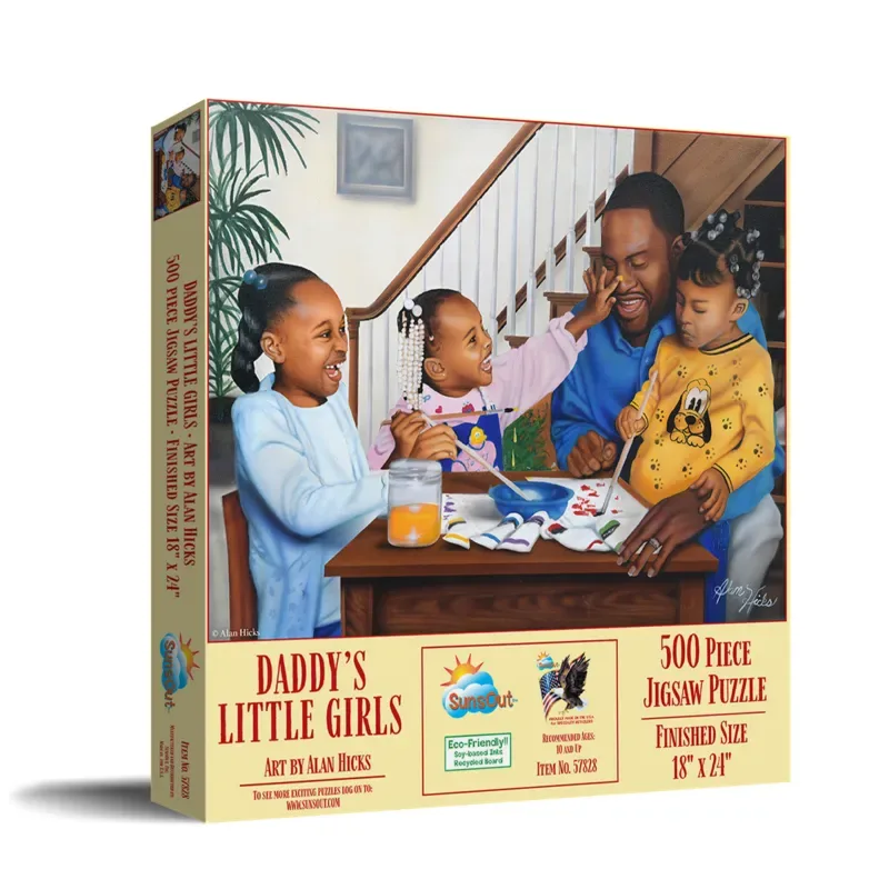 Puzzle Pièces XXL - Petites Filles à Papa - 500 à 999 pièces van SunsOut – doos 2 van 2