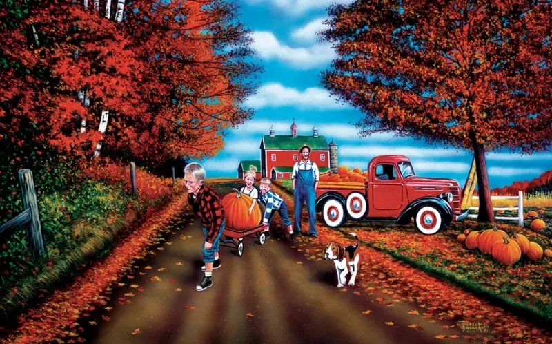Puzzle Pièces XXL - Pick of the Patch - 200 à 499 pièces de SunsOut – boîte