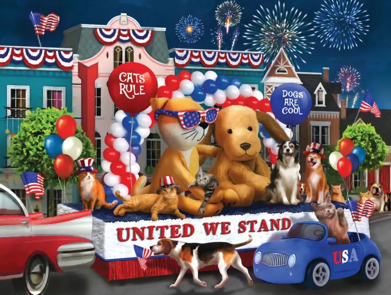 Puzzle Pièces XXL - United We Stand - 200 à 499 pièces de SunsOut – boîte 1 sur 2