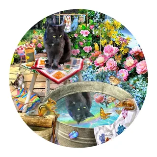 Puzzle Reflets de Chaton - 500 à 999 pièces van SunsOut – doos 1 van 2