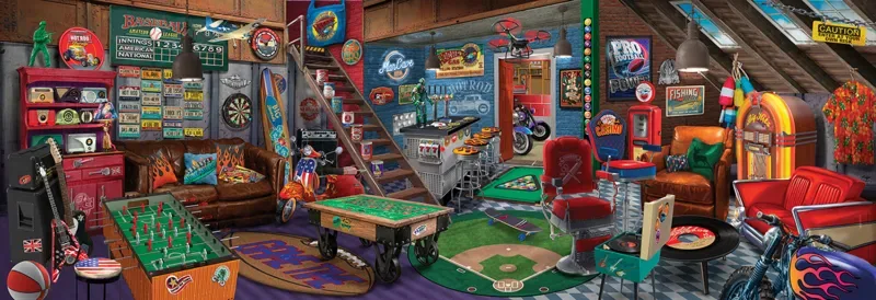 Puzzle Tanière - 500 à 999 pièces de SunsOut – boîte 1 sur 2