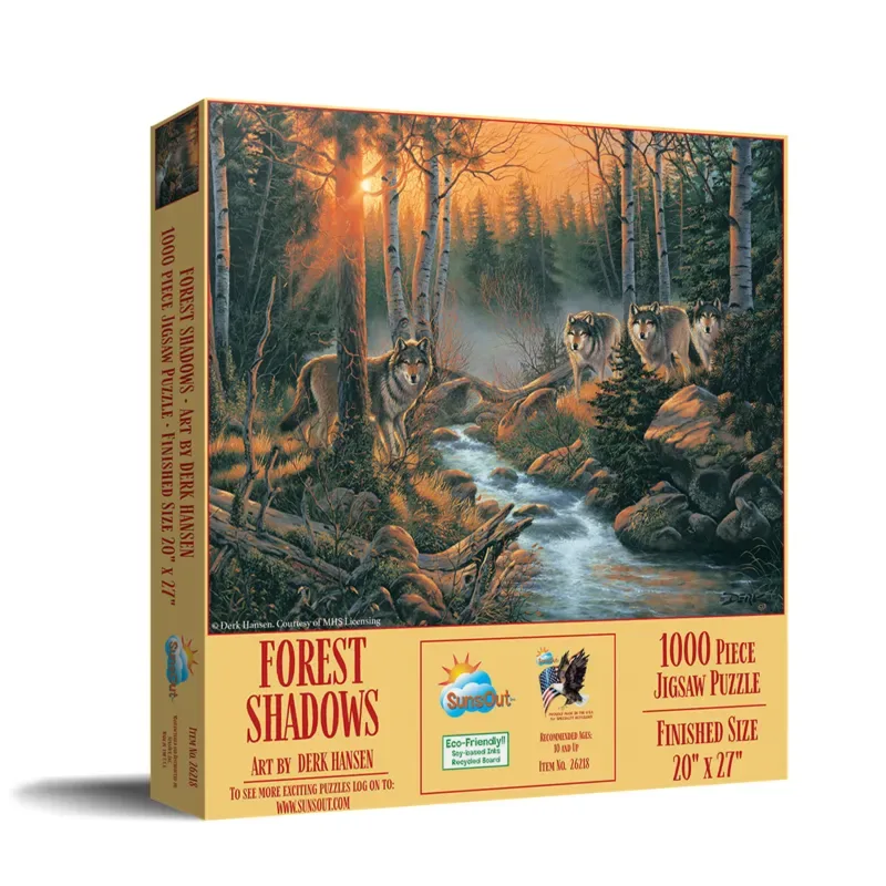 Puzzle Waldschatten - 1000 pièces van SunsOut – doos 2 van 2