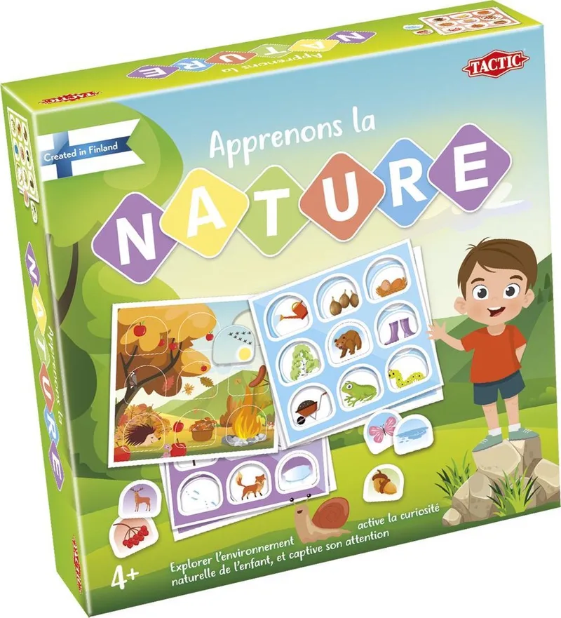 Apprenons la Nature van Tactic, editie Bont – doos
