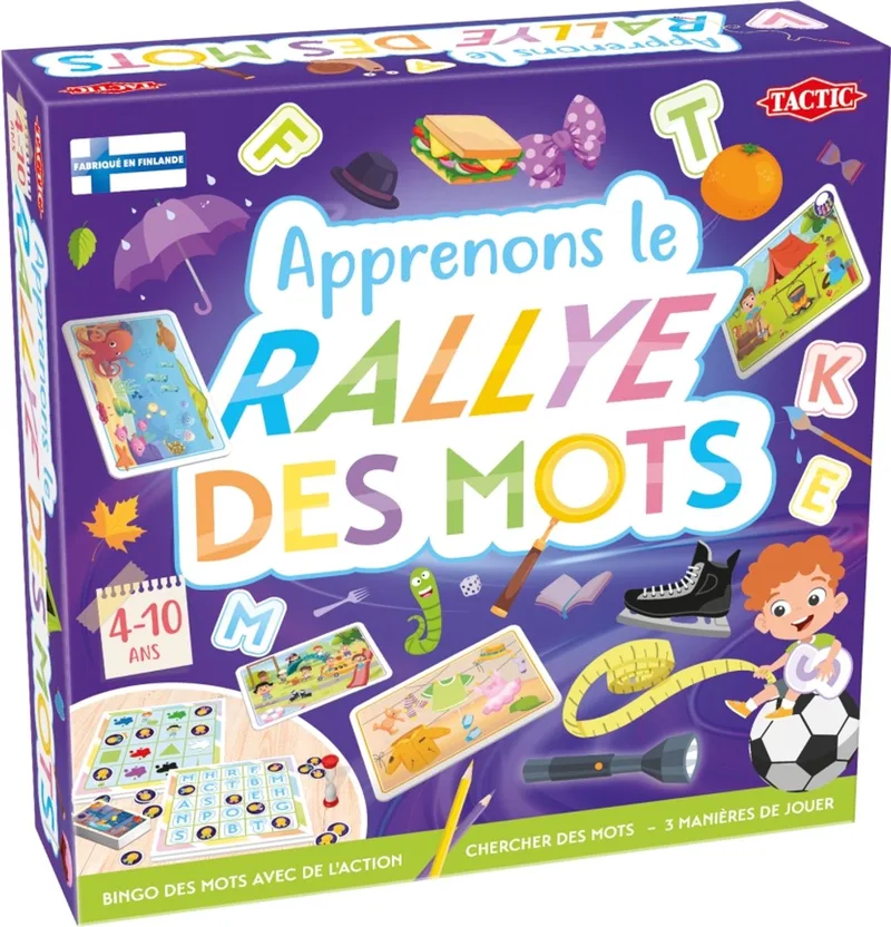 Apprenons le Rallye des mots (FR) from Tactic – box