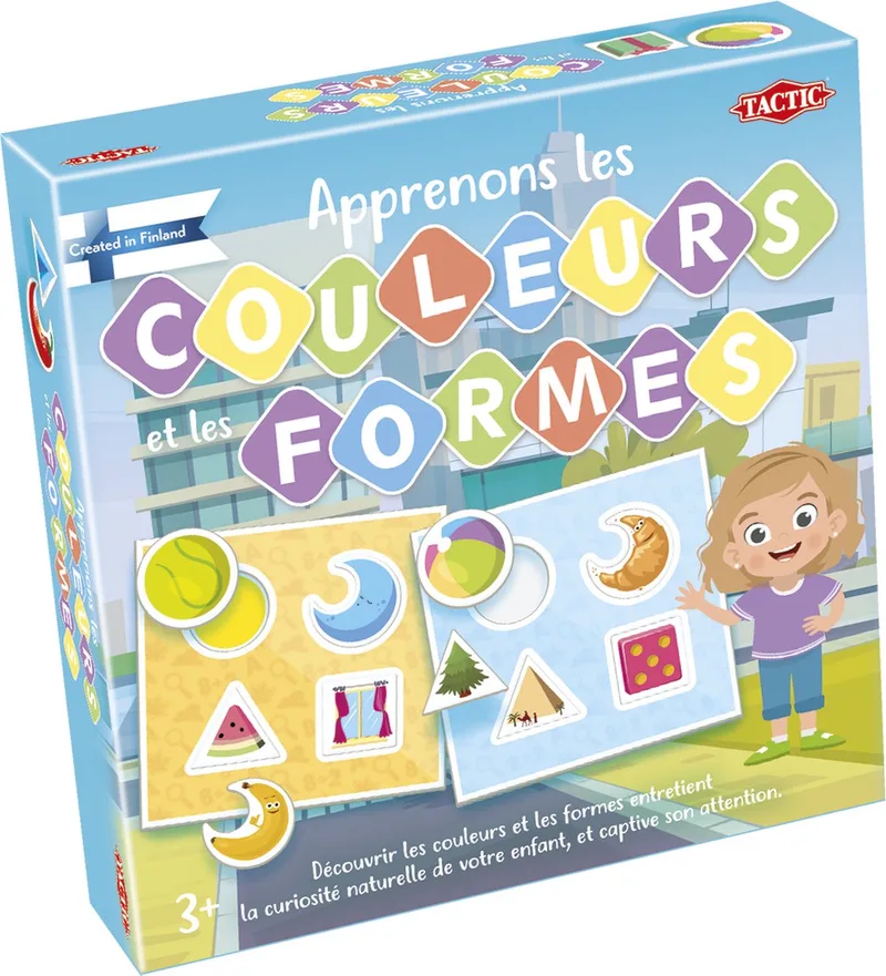 Apprenons les Couleurs et les Formes (FR) van Tactic, editie Bont – doos