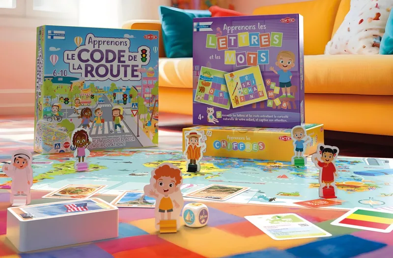 Apprenons les Lettres et les Mots (FR) from Tactic, Bont edition – box