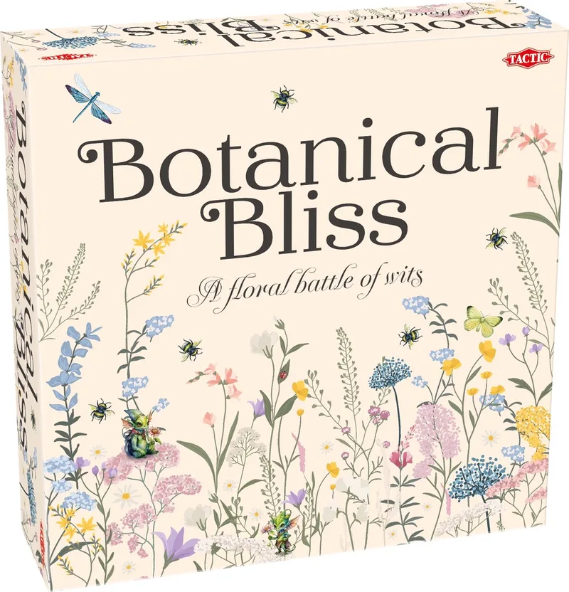 Botanical Bliss – Bordspel – Strategisch Legspel met Bloemen – Fleurige Tactische Strijd – Familiespel – 2 tot 4 Spelers – Vanaf 8 Jaar von Tactic – Schachtel