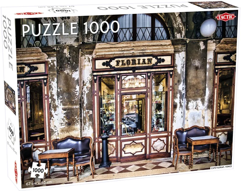 Cafe Florian - 1000 stukjes de Tactic, édition Multicolore – boîte