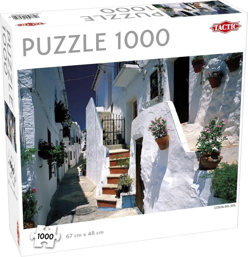 Costa Del Sol - 1000 stukjes from Tactic, White edition – box