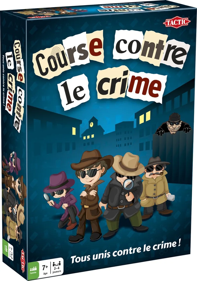 Course Contre le crime de Tactic – boîte