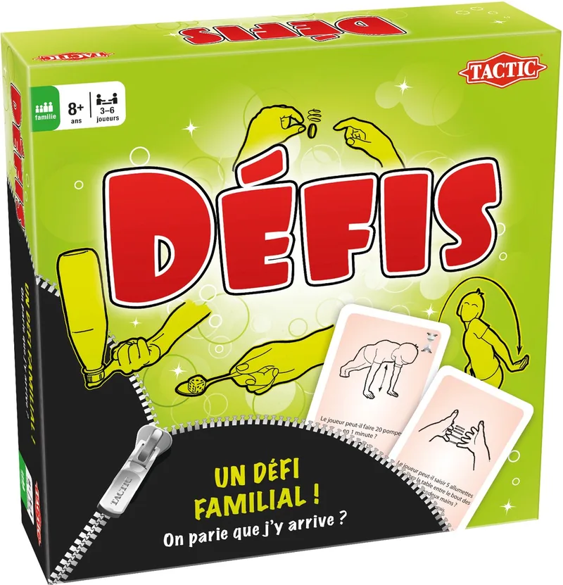 Défis (FR) de Tactic – boîte