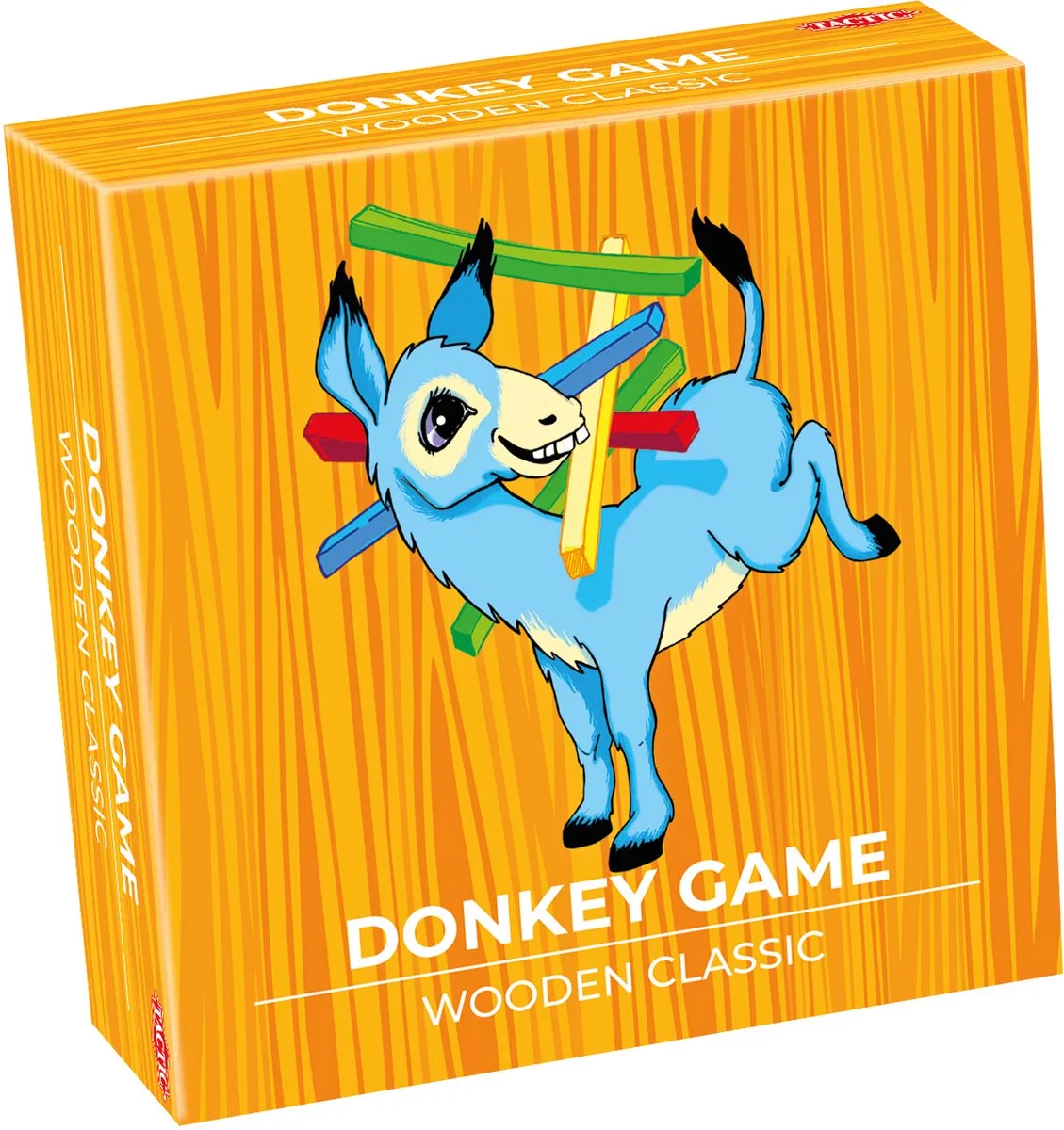 Donkey Game – Bordspel – Classic Games – Houten Behendigheidsspel – Vanaf 5 jaar de Tactic – boîte