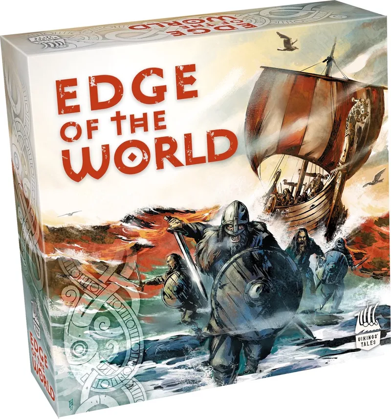 Edge of the World – Bordspel – Episch Vikings Avontuur – Handel en Verovering – Vikings Tales Serie – 3 tot 4 Spelers – Vanaf 12 Jaar from Tactic – box