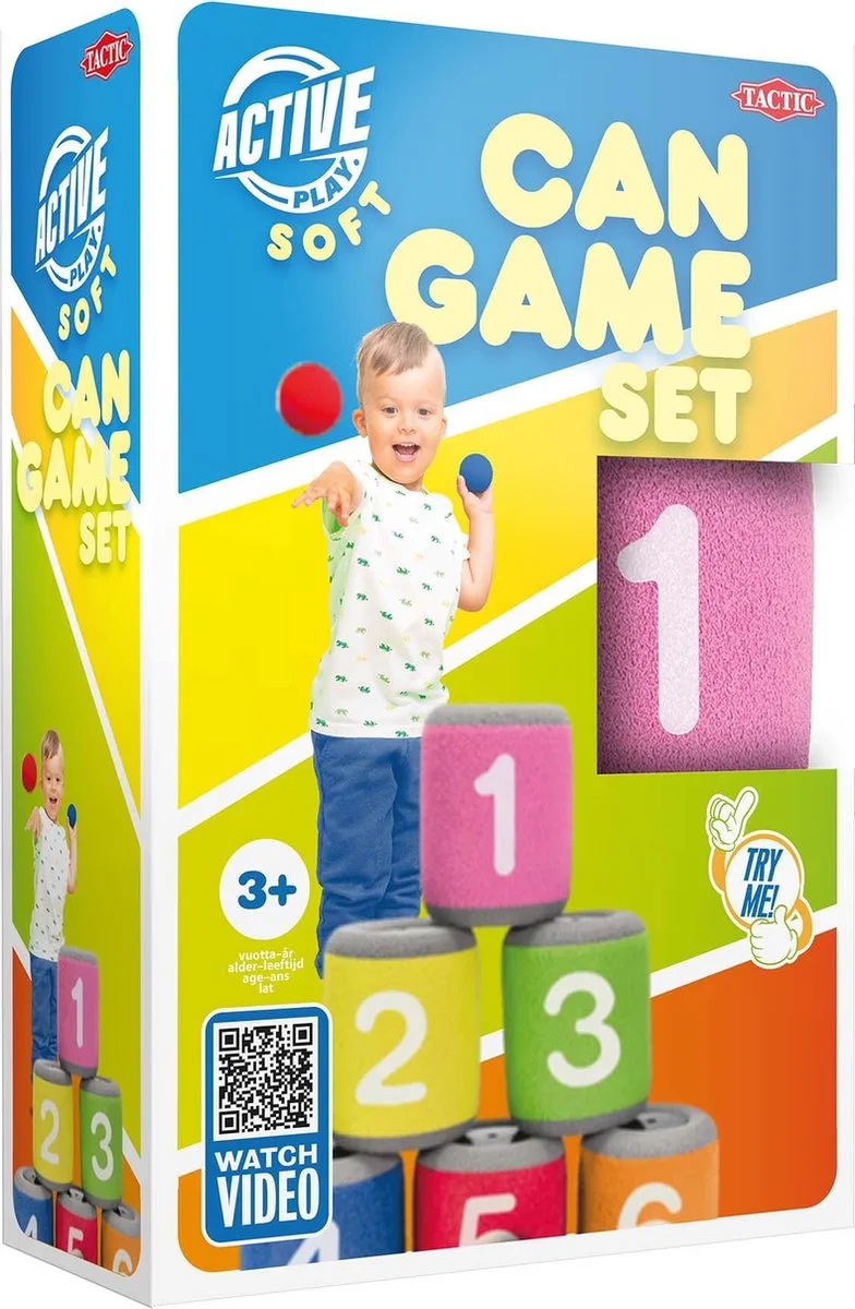 Foam Blik Werpen from Tactic – box