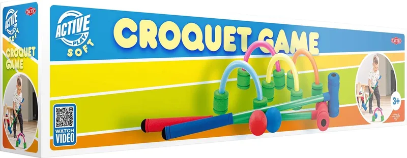Foam Croquet Spel from Tactic – box