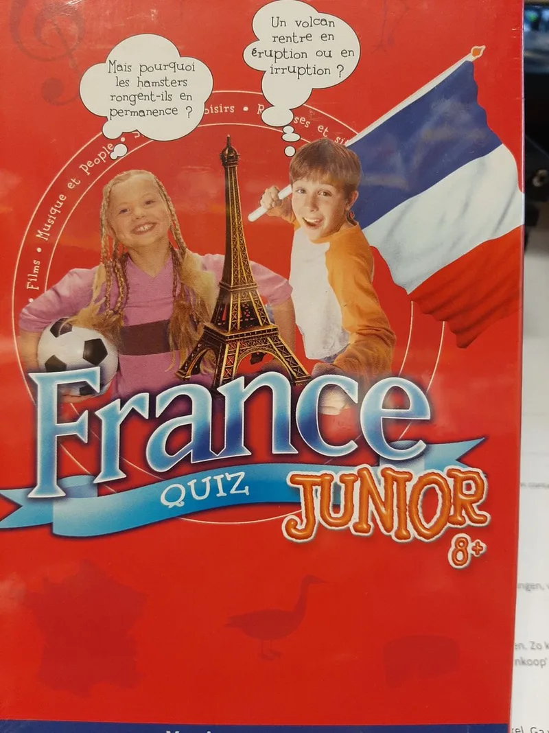France Quiz Junior van Tactic – doos