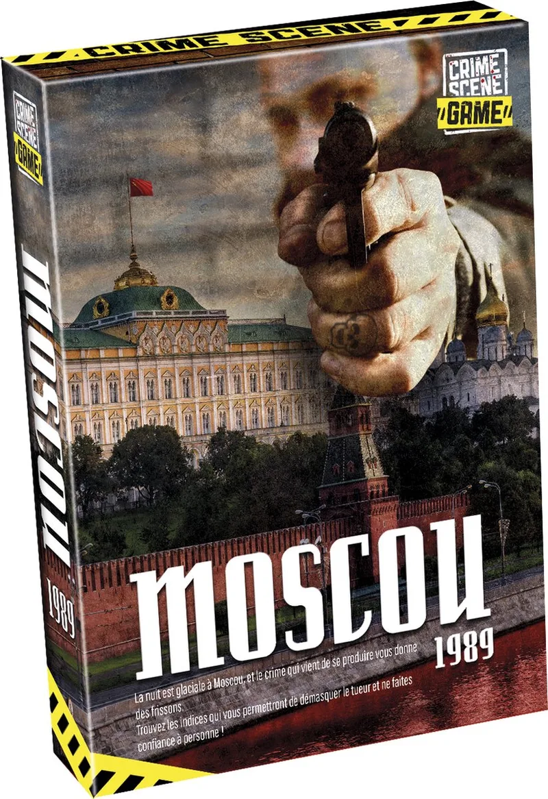 Gamestorm - Bordspel – Crime Scene: Moscou 1989 (Jeu d'escape room) from Tactic – box