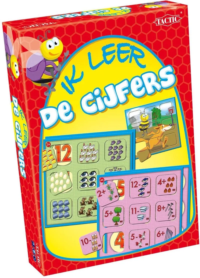 Ik leer de cijfers from Tactic, Rood edition – box