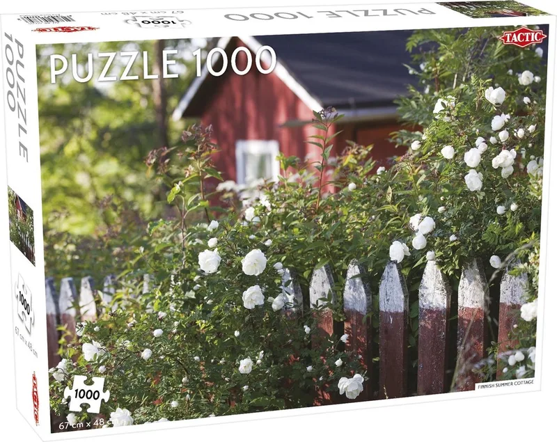in Finland – Puzzel – 1000 stukjes – Scandinavische Zomeridylle – Strak en Rustgevend Ontwerp – Hoogwaardige Scandinavische Kwaliteit de Tactic, édition Summer Cottage – boîte