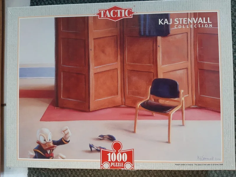 Kaj Stenvall The Place of the Cabin is at home puzzel 1000 de Tactic – boîte