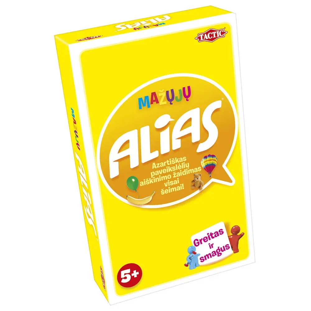 Jeu De Société Lituanien ``kids Alias Travel de Tactic – boîte