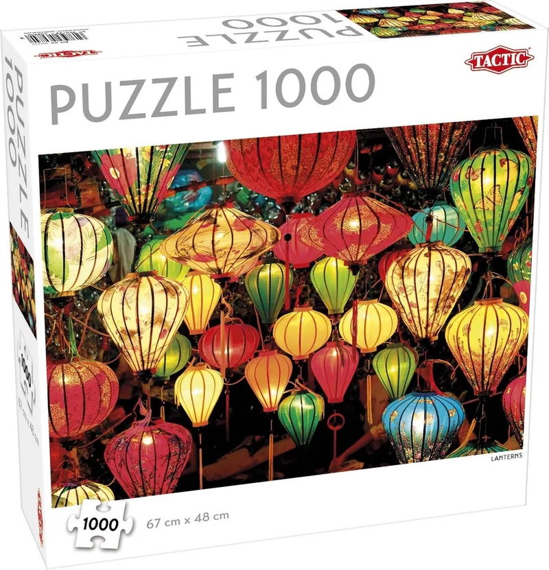 Lanterns - 1000 stukjes from Tactic, White edition – box