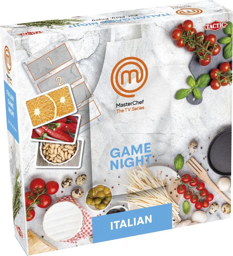 Master Chef: Italian game night van Tactic – doos