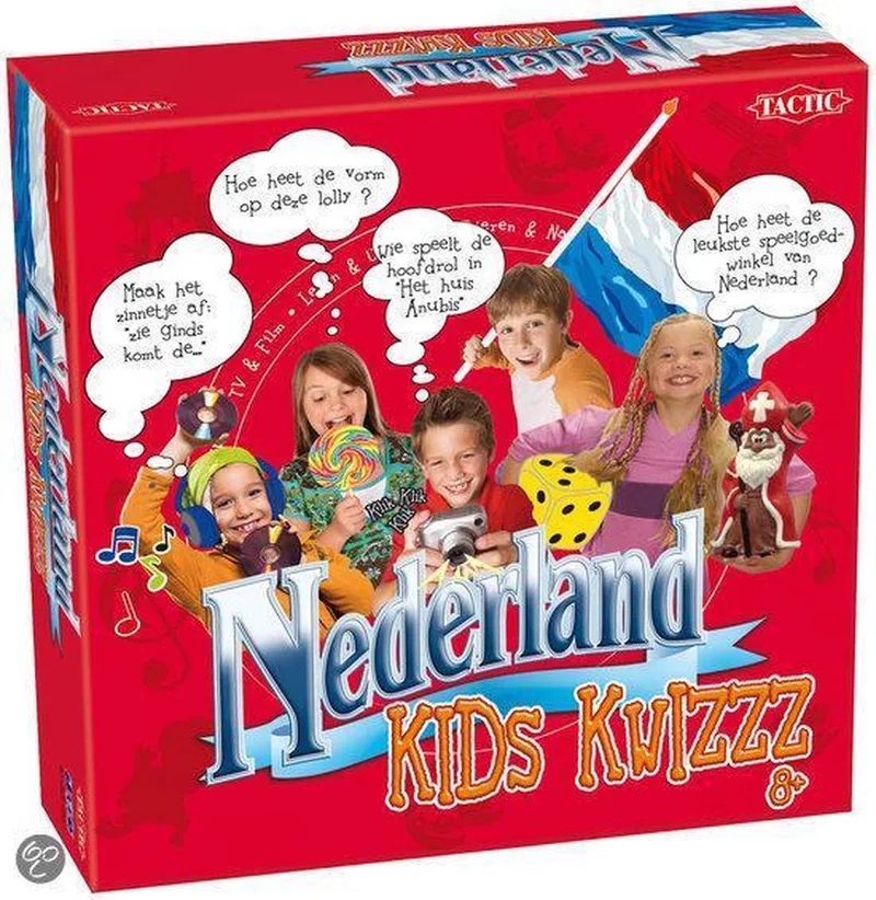 Nederland Kidz Kwizz from Tactic – box